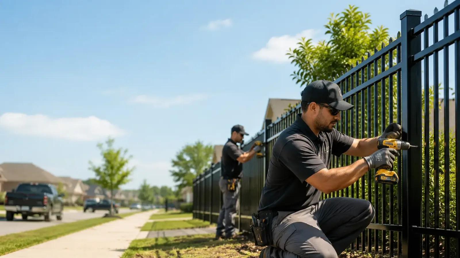 Metal Fence Installation in Harris, MN